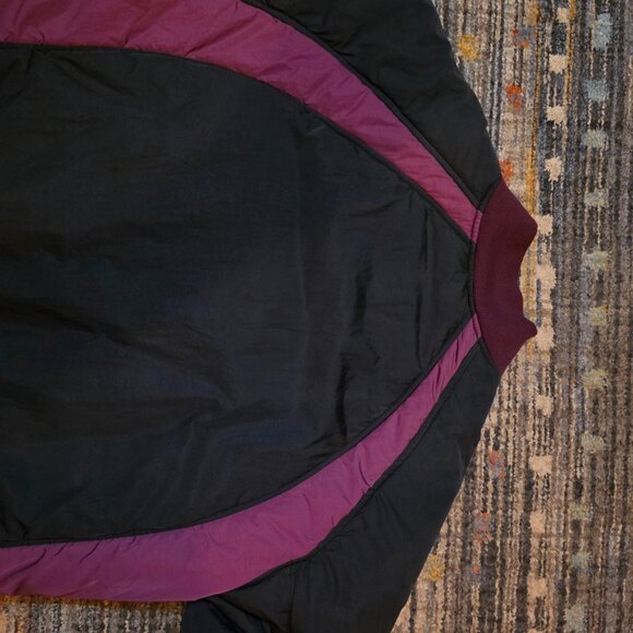 Air Jordan Reversible MA-1 Bomber Jacket Bordeaux Black Men's - Picture 3 of 8
